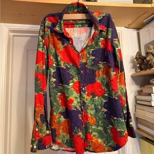 Supreme Floral Multicolor Men's Shirt